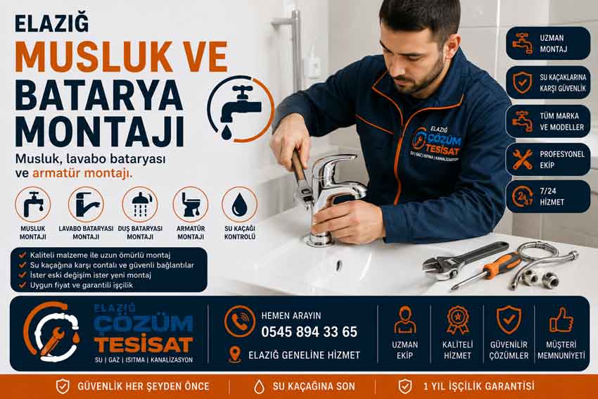 Elazığ-Musluk-ve-Batarya-Montajı