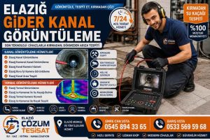 Elazığ Gider Kanal Görüntüleme