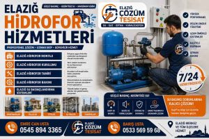 Elazığ-Hidrofor-Hizmetleri