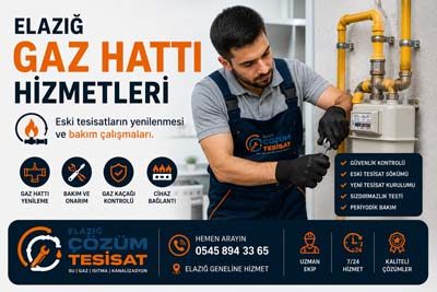 Elazığ Gaz Hattı Hizmetleri