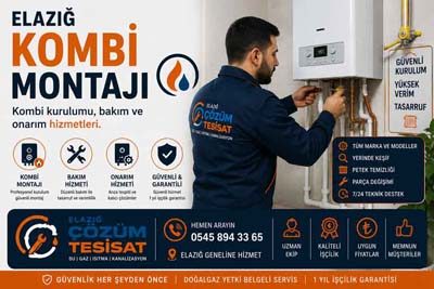 Elazığ-Kombi-Montajı
