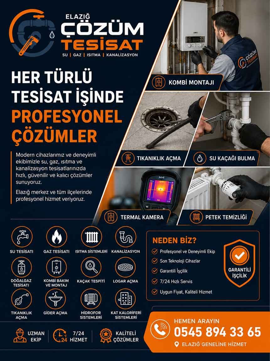 elazığ-tesisat-ustası-çağır